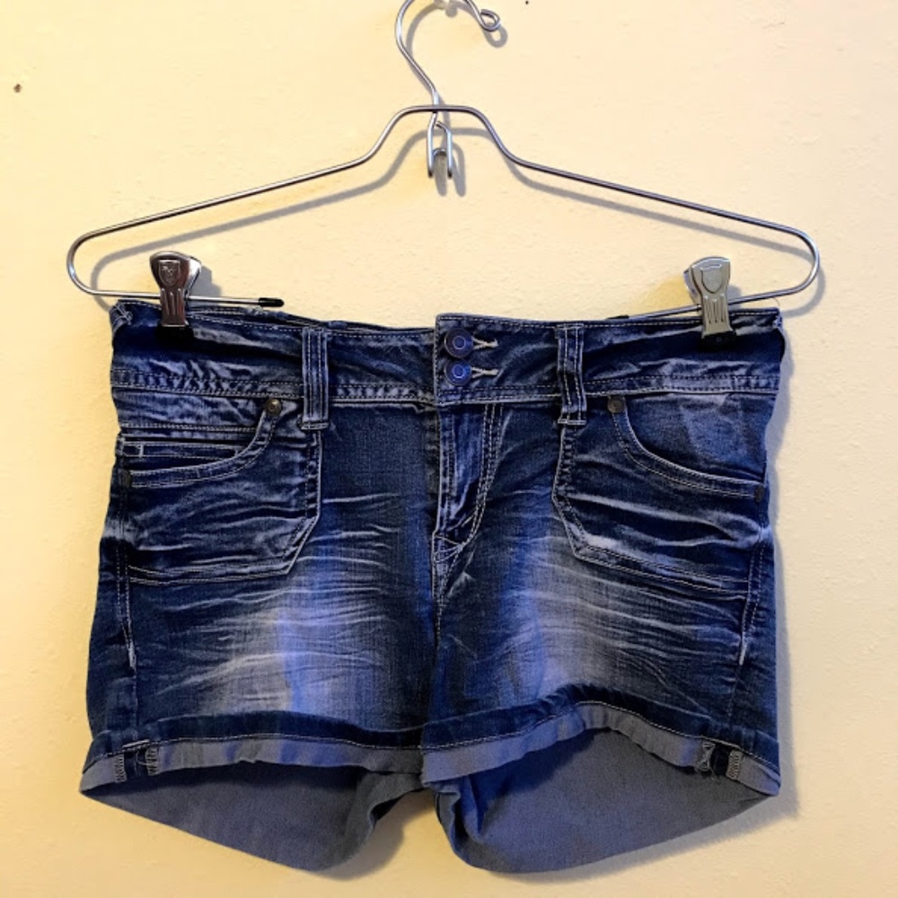 Washed pants